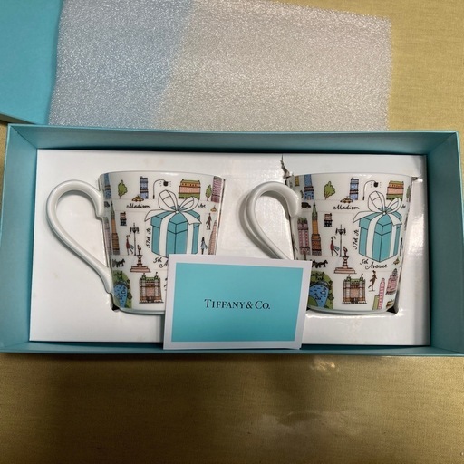 ティファニー TIFFANY＆Co マグカップペアカップ