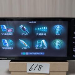 618 完　パナソニック　Bluetooth　フルセグ　CN-R300WD
