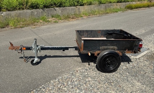 軽トレーラー【車検無し、書類有り】