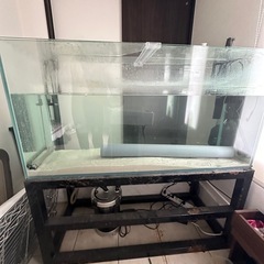 120cm水槽セット 濾過器 水槽台