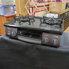J554 ★比較的ｷﾚｲ★Rinnai★都市ガスコンロ★水無し片面焼きグリル