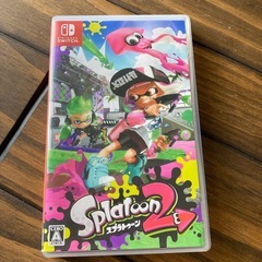 Switchソフト　
スプラトゥーン2 