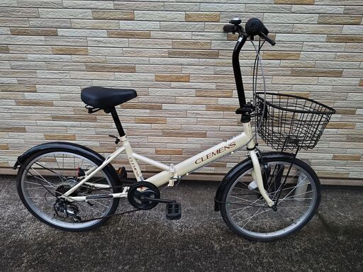 中古自転車 6段変速20インチ ライト無し 軽整備済み 防犯登録対応 町田市 相模原市 MM425