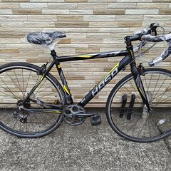 中古自転車 2×7段変速 500MM ロードバイク軽整備済み 防犯登録対応