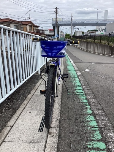 【中古自転車】　ブリジストンBMX (ブルー／ホワイト) 26インチ