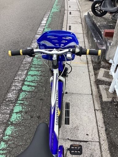 【中古自転車】　ブリジストンBMX (ブルー／ホワイト) 26インチ