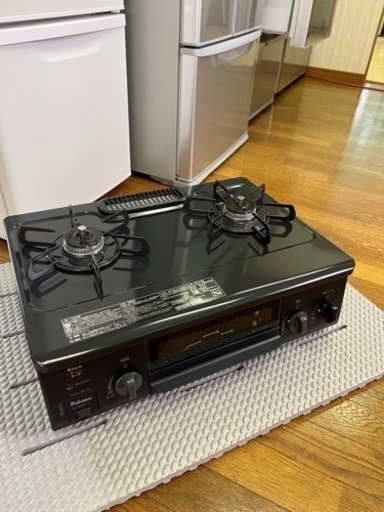 ほぼ未使用!! 都市ガス用 ガスコンロ 左強火力 2022年 IC-S37K-2L 12A/13A 生活雑貨 調理器具 ガステーブル