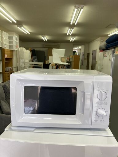 【リサイクルショップ　ピカソ　小松原】2022年製 ORIGINAL BASIC 17L 簡単操作で使いやすい電子レンジ BCR170 ホワイト★1119★