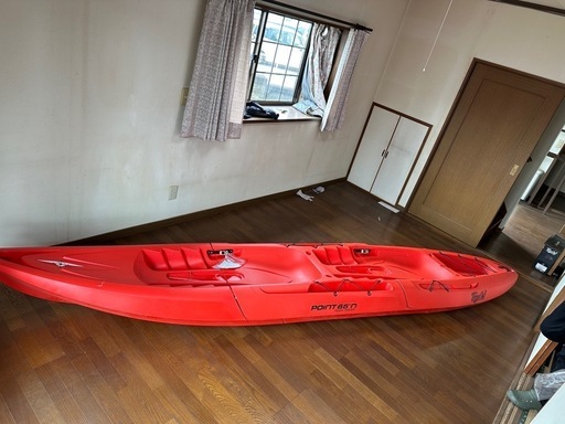 超美品　三分割シットオントップカヤック　point65 テキー 超美品 三分割シットオントップカヤック point65 テキー カヤック