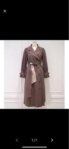 その他 Her lip to  Belted Dress Trench Coat