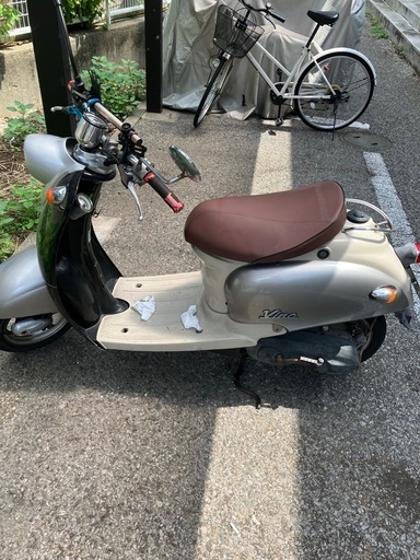 YAMAHAビーノ2スト実働車通勤に使ってました　スーパーカブ、ジャイロキャノピー交換可　5000円値引きの3万円で
