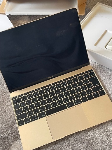 MacBookA1534箱/付属品有