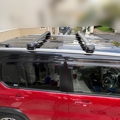 inno ハスラー フラッシュレール付用 システムキャリアセット エアロバー