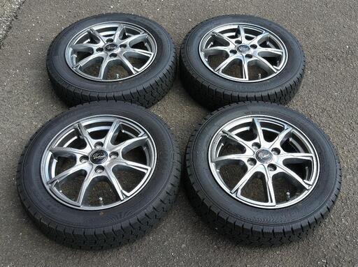 2023年製ほぼ未使用品☆ワゴンR他】 スタッドレスタイヤ 155/65R14 