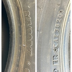 タイヤ BRIDGESTONE BLIZZAK VRX2 215/60 R17 2020年製 冬タイヤ 4本