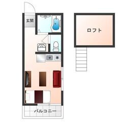 新宿・渋谷が近い！ネット（Wi-Fi）利用可！1日から長期…