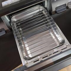 J342 ★ｸﾞﾘﾙ使用感★Rinnai★都市ガスコンロ★水無し片面焼きグリル