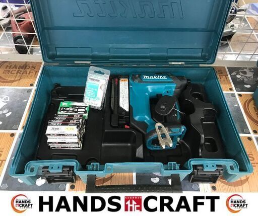 ✨マキタ　中古　PT353D　ピンタッカ　ピンネイル19ｍ/25ｍ/30ｍ/35ｍ付き✨うるま市田場✨