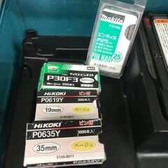 ✨マキタ 中古 PT353D ピンタッカ ピンネイル19m/25m/30m/35m付き 
