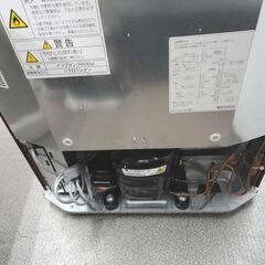 西岡店 冷蔵庫 157L 2017年製 2ドア AQUA AQR-16F(R) ルージュ アクア 単身・一人暮らし 100Lクラス