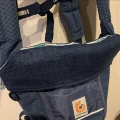 ほぼ未使用 抱っこ紐 エルゴ ベビー アダプトソフトフレックス デニム