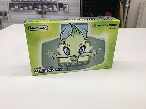 ゲームボーイアドバンス本体 セレビィグリーン