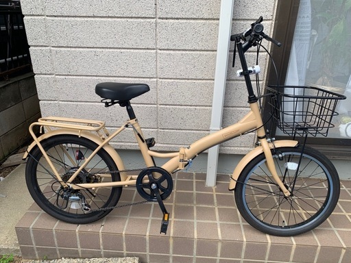 折りたたみ　自転車　新品　シマノ６段