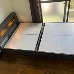 セミダブルベットフレーム証明付き