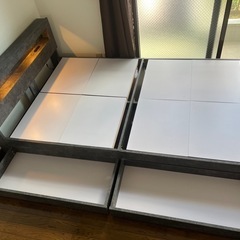 セミダブルベットフレーム証明付き