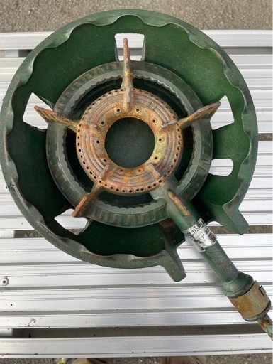 業務用 鋳物コンロ 都市ガス 13A 幅270×奥行410×高100(mm) ガスコンロ 五徳コンロ ガス台 焼き物器 厨房機器 店舗用品 大阪