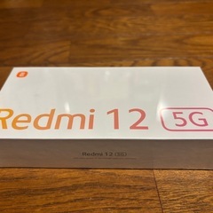 【新品未使用未開封品 】Redmi 12 5G Xiaomi ム...