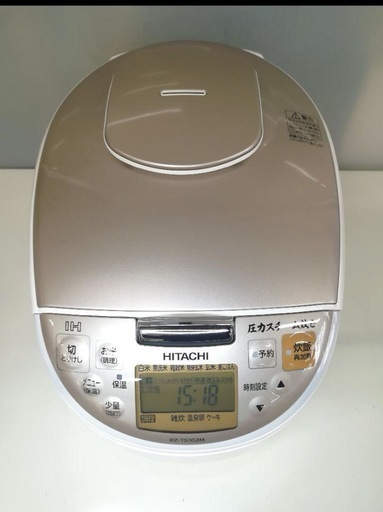 （M：No.817） 日立 IHジャー炊飯器 RZ-TS102M 2019年製