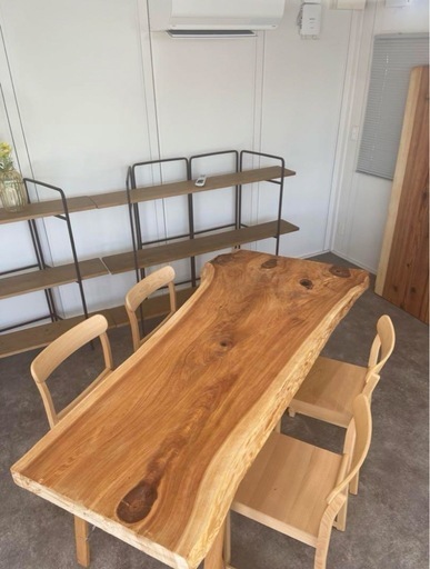 (超希少)  沖縄県産　琉球杉　一枚板　ダイニングテーブル　新品/未使用