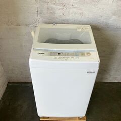 【comfee】 コンフィー 全自動電気洗濯機 CAC06EW60/WW-JP 6.0kg 2023年製 J0399