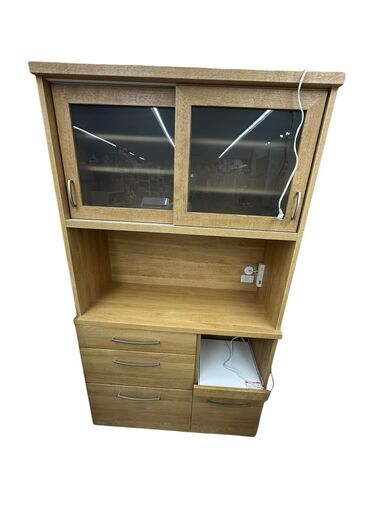 ニトリ/NITORI　食器棚　茶色　W100×H41×D181　リサイクルケイラック朝霞田島店　GM167
