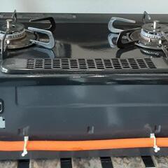 LPガス用 2口ガスコンロ PA-370WA-R 0924-012