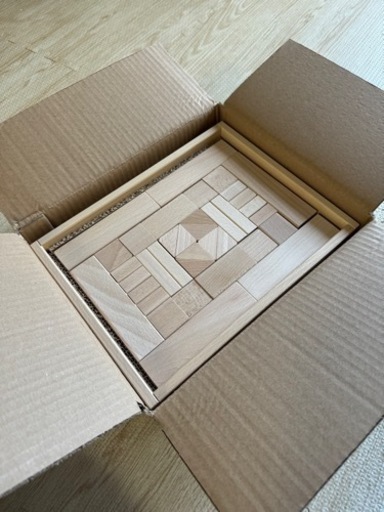 【新品未使用】人気フレーベル積み木（小） デュシマ社