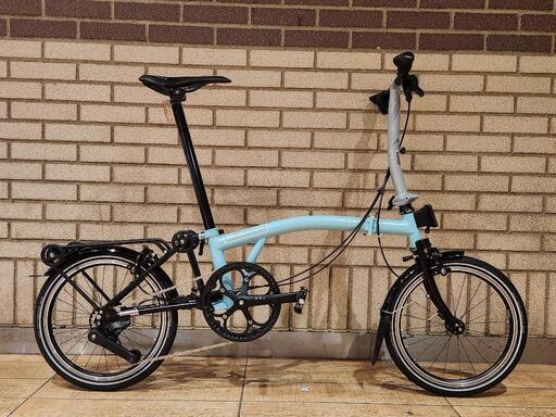 BROMPTON ブロンプトン P LINE S4R X チタン ブラックエディション カスタム　Lunar Ice　ルナアイス ターキッシュグリーン