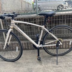 CROSS SIM クロッシムクロスバイク ホワイト クロスバイク CROSS-SIM 7段変速