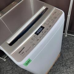 🙇‍♂️h060927売約済み❌7070‼️配送設置は無料🙌‼️最新2022年製✨Hisense 7.5kg 洗濯機 インバーター付き静音モデル