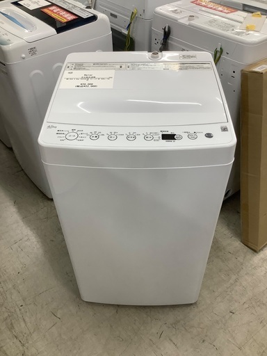安心の1年保証付き！！　Haier　4.5kg全自動洗濯機　BW-45A  2024年製