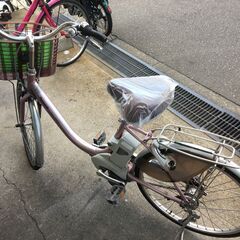 地域限定送料無料　ビビ　ライトユー　軽量モデル　6,6AH　茶　神戸　電動自転車 地域限定送料無料 パナソニック ビビ ライトユー 軽量モデル 6,6AH 24