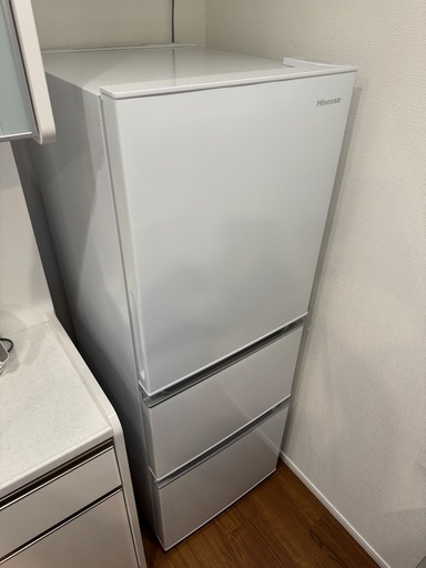 美品✨Hisense 冷蔵庫 3ドア283L