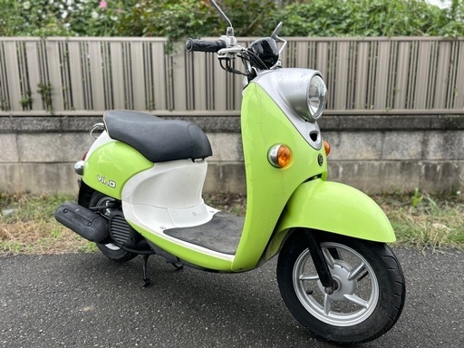 ⭐️ビーノ低燃費4ストモデル⭐️バッテリー・プラグ・テールランプユニット・グリップ新品⭐️キャブレーターオーバーホール済みで快調⭐️