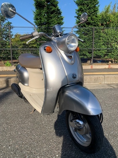 売約済み78⭐️ビーノ ⭐️キャブ分解清掃、 ウェイトローラー新品、バッテリー充電済み、ヤマハ、YAMAHA、原付、バイク