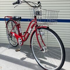 リサイクル自転車(2408-08) ファミリーサイクル 27インチ
