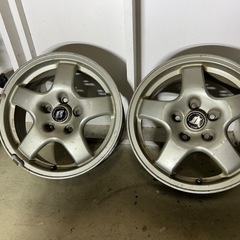 【ガレージセール】 スカイライン　GTR 純正 16インチ アルミホイール 2本セット