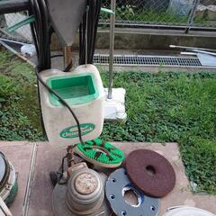 14インチポリッシャー他パット台