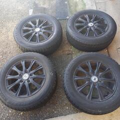 値下げ 美品 ザビートル 純正アルミホイール4本セット 235/45R18