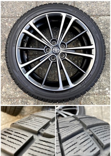 スバル BRZ ZC6 ZN6 純正ホイール タイヤ 4本セット 17インチ BRZ前期